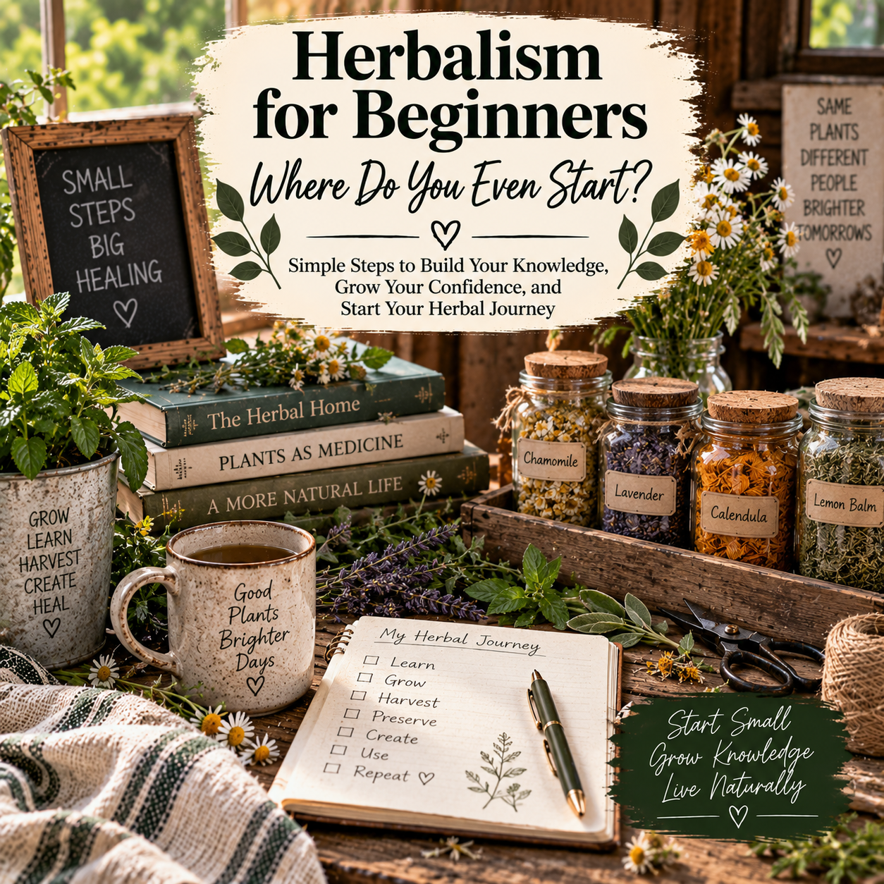 Herbalism for Beginners: Where Do You Even Start?